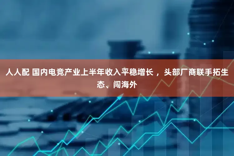 人人配 国内电竞产业上半年收入平稳增长 ，头部厂商联手拓生态、闯海外